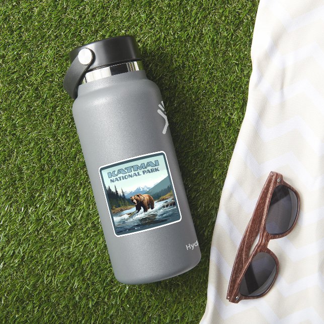 Katmai National Park Alaska Bear Brooks River (HydroFlask Insitu)