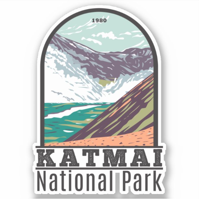 Katmai National Park Alaska Vintage (Front)