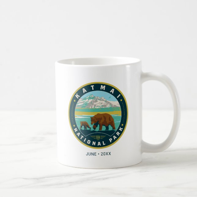 Katmai National Park Coffee Mug (Right)