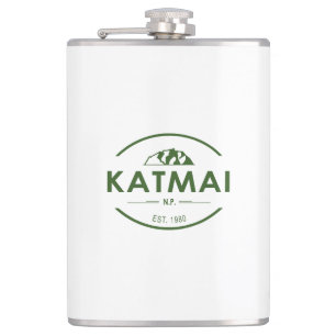 Katmai National Park Hip Flask