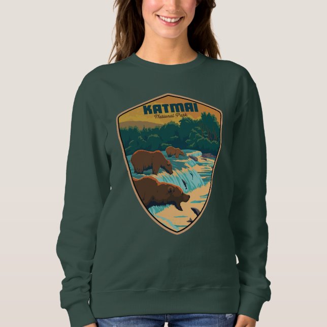 Katmai National Park Sweatshirt (Front)
