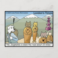 Katmandu Dogmandu Dog Vs Cat Funny Gifts & Tees