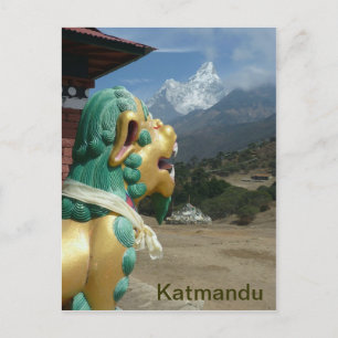Katmandu, Nepal Postcard