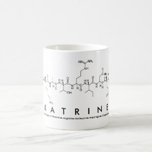 Katrine peptide name mug