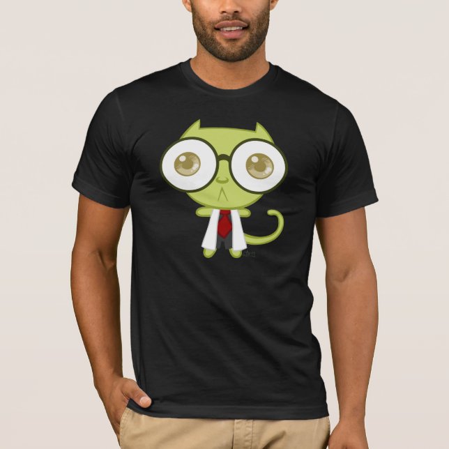 Kats With Glassez : Professor Oops Shirt (Front)