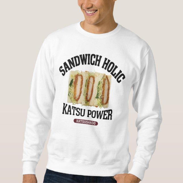 Katsu sandwich (vintage style) sweatshirt (Front)