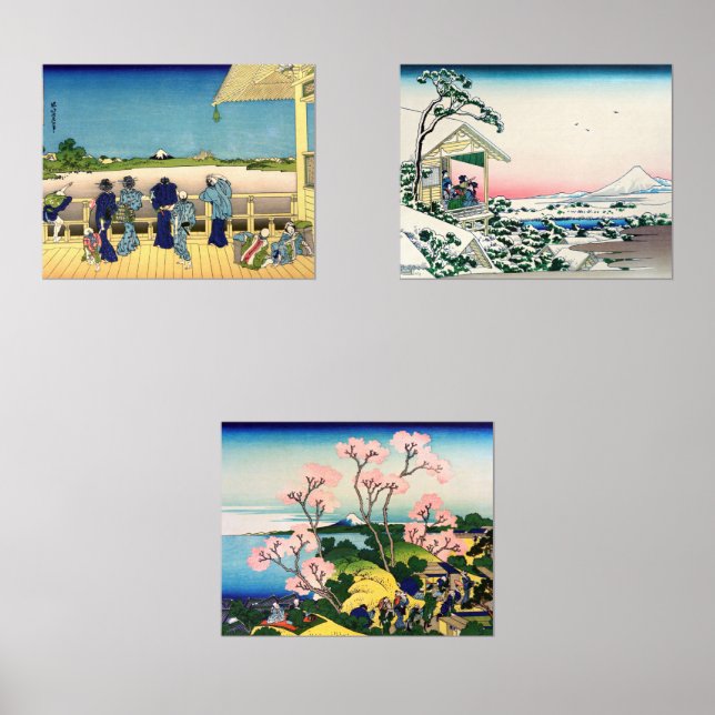 Katsushika Hokusai - 36 Views of Mount Fuji (Front)