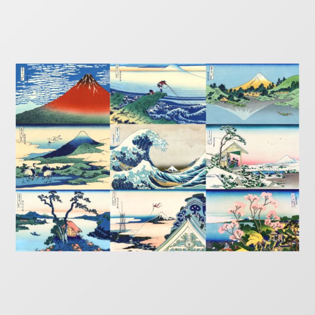 Katsushika Hokusai - 36 Views of Mt Fuji Selection (Sheet)