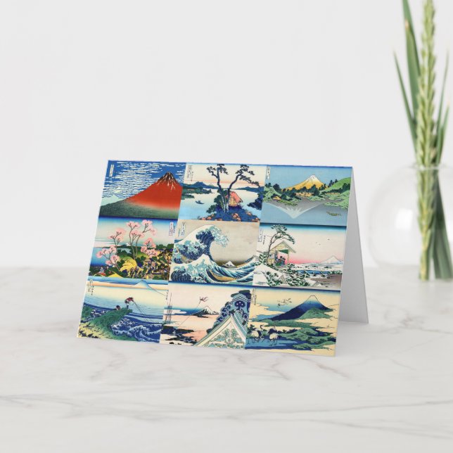 Katsushika Hokusai - 36 Views of Mt Fuji Selection Card (Front)