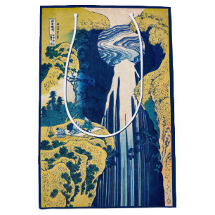 Katsushika Hokusai - Amida Falls Medium Gift Bag