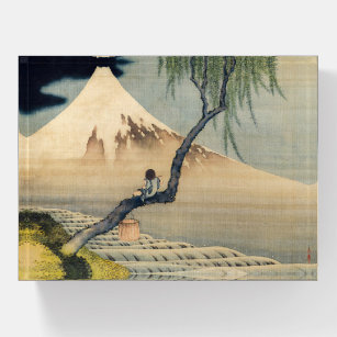 Katsushika Hokusai - Boy Viewing Mount Fuji Paperweight