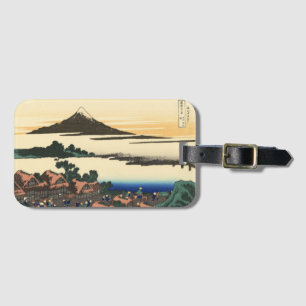 Katsushika Hokusai  Dawn in Kai province   Luggage Tag