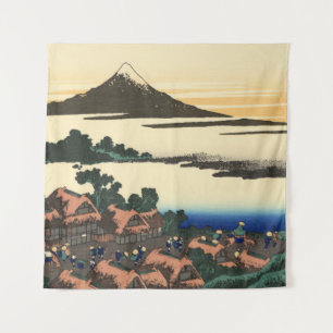 Katsushika Hokusai Dawn in Kai province Tapestry