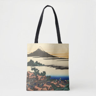 Katsushika Hokusai  Dawn in Kai province   Tote Bag