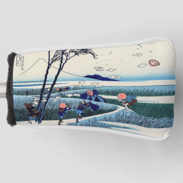 Katsushika Hokusai - Ejiri in the Suruga province Golf Head Cover (Front)