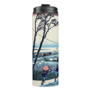 Katsushika Hokusai - Ejiri in the Suruga province Thermal Tumbler
