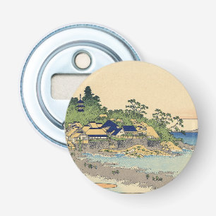 Katsushika Hokusai Enoshima in the Sagami province Bottle Opener