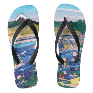 Katsushika Hokusai - Fuji from Kanaya on Tokaido Jandals