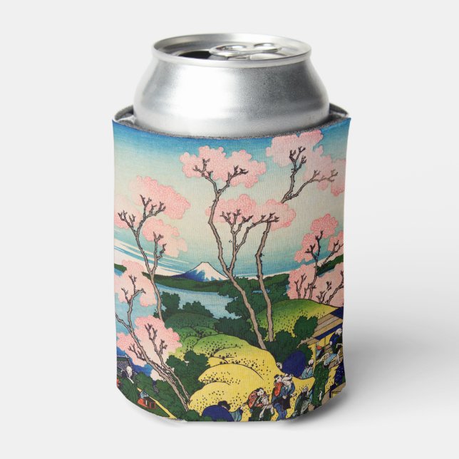 Katsushika Hokusai - Gotenyama, Tokaido, Shinagawa Can Cooler (Can Front)