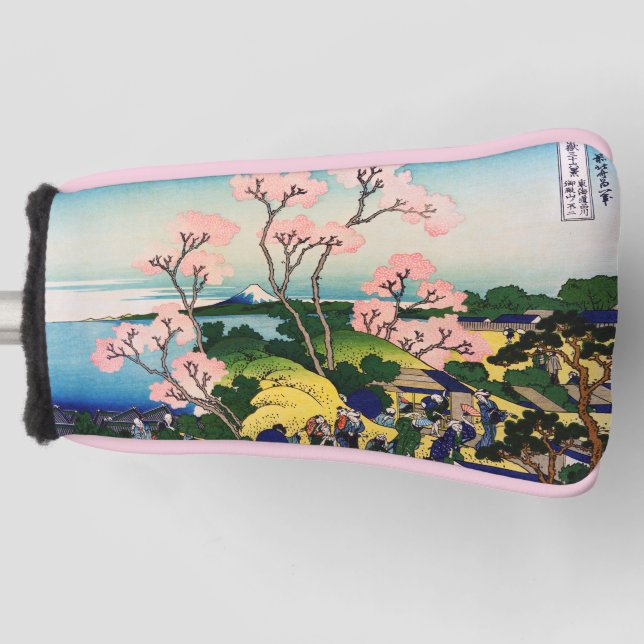 Katsushika Hokusai - Gotenyama, Tokaido, Shinagawa Golf Head Cover (Front)