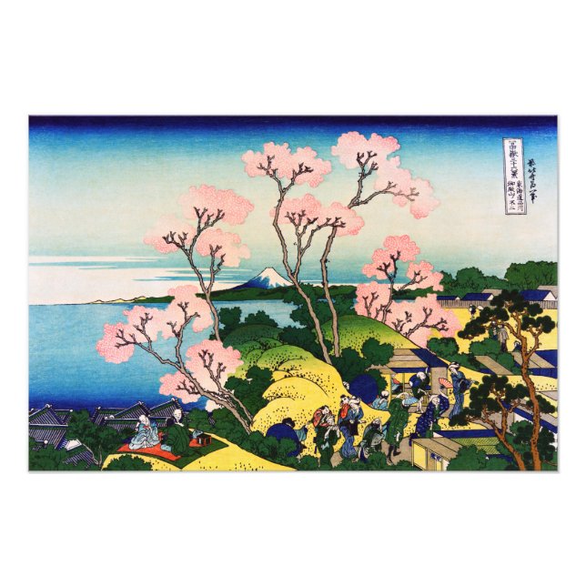 Katsushika Hokusai - Gotenyama, Tokaido, Shinagawa Photo Print (Front)