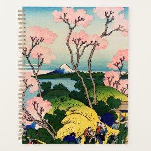 Katsushika Hokusai - Gotenyama, Tokaido, Shinagawa Planner