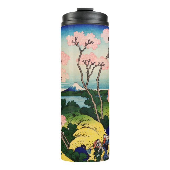 Katsushika Hokusai - Gotenyama, Tokaido, Shinagawa Thermal Tumbler (Front)