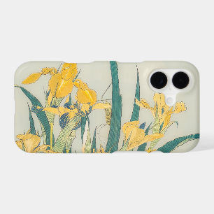 Katsushika Hokusai - Grasshopper and Iris