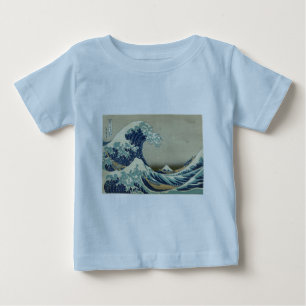 Katsushika Hokusai: The Great Wave at Kanagawa Baby T-Shirt