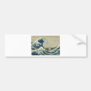 Katsushika Hokusai: The Great Wave at Kanagawa Bumper Sticker