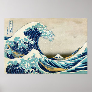 Katsushika Hokusai - The Great Wave of Kanagawa Poster