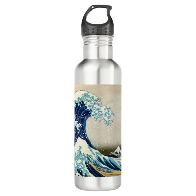 Katsushika Hokusai - The Great Wave off Kanagawa 710 Ml Water Bottle (Front)