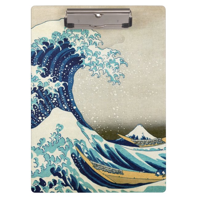 Katsushika Hokusai - The Great Wave off Kanagawa Clipboard (Front)