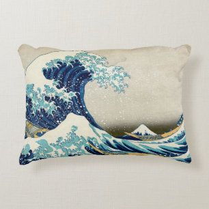 Katsushika Hokusai - The Great Wave off Kanagawa Decorative Cushion