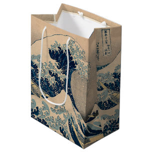 Katsushika Hokusai. The Great Wave off Kanagawa Medium Gift Bag