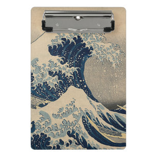 Katsushika Hokusai. The Great Wave off Kanagawa Mini Clipboard