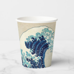 Katsushika Hokusai - The Great Wave off Kanagawa Paper Cups