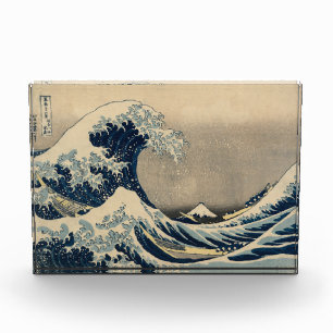 Katsushika Hokusai. The Great Wave off Kanagawa Photo Block