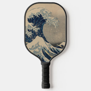 Katsushika Hokusai. The Great Wave off Kanagawa    Pickleball Paddle