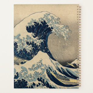 Katsushika Hokusai The Great Wave off Kanagawa Planner