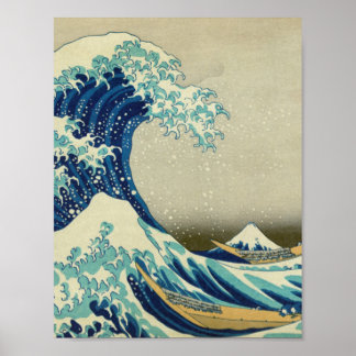 Katsushika Hokusai - The Great Wave off Kanagawa Poster