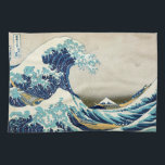 Katsushika Hokusai - The Great Wave off Kanagawa Tea Towel<br><div class="desc">The Great Wave off Kanagawa / The Wave - Katsushika Hokusai,  1829-1833</div>