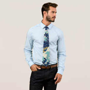 Katsushika Hokusai - The Great Wave off Kanagawa Tie