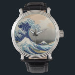 KATSUSHIKA HOKUSAI - The great wave off Kanagawa Watch<br><div class="desc">KATSUSHIKA HOKUSAI - The great wave off Kanagawa  1829.
Colour woodblock; reproduction</div>