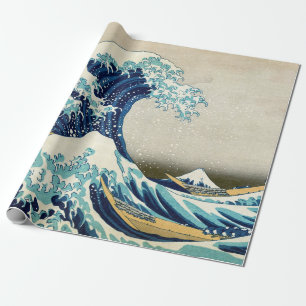 Katsushika Hokusai - The Great Wave off Kanagawa Wrapping Paper