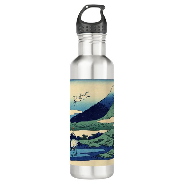 Katsushika Hokusai - Umegawa in Sagami province 710 Ml Water Bottle (Front)