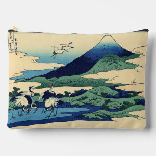 Katsushika Hokusai - Umegawa in Sagami province Accessory Pouch