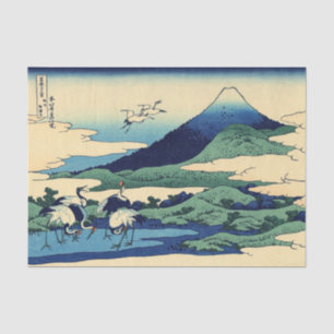 Katsushika Hokusai - Umegawa in Sagami province Tissue Paper