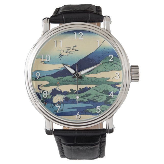Katsushika Hokusai - Umegawa in Sagami province Watch (Front)
