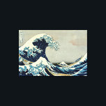 Katsushika Hokusai's The Great Wave off Kanagawa Canvas Print<br><div class="desc">Katsushika Hokusai's The Great Wave off Kanagawa A classic artwork that has passed into the public domain and makes wonderful gifts and other products. This is from the his famous series Fugaku sanjūrokkei or "Thirty-Six Views of Mount Fuji", and has been edited and enhanced for this product. It is probably...</div>